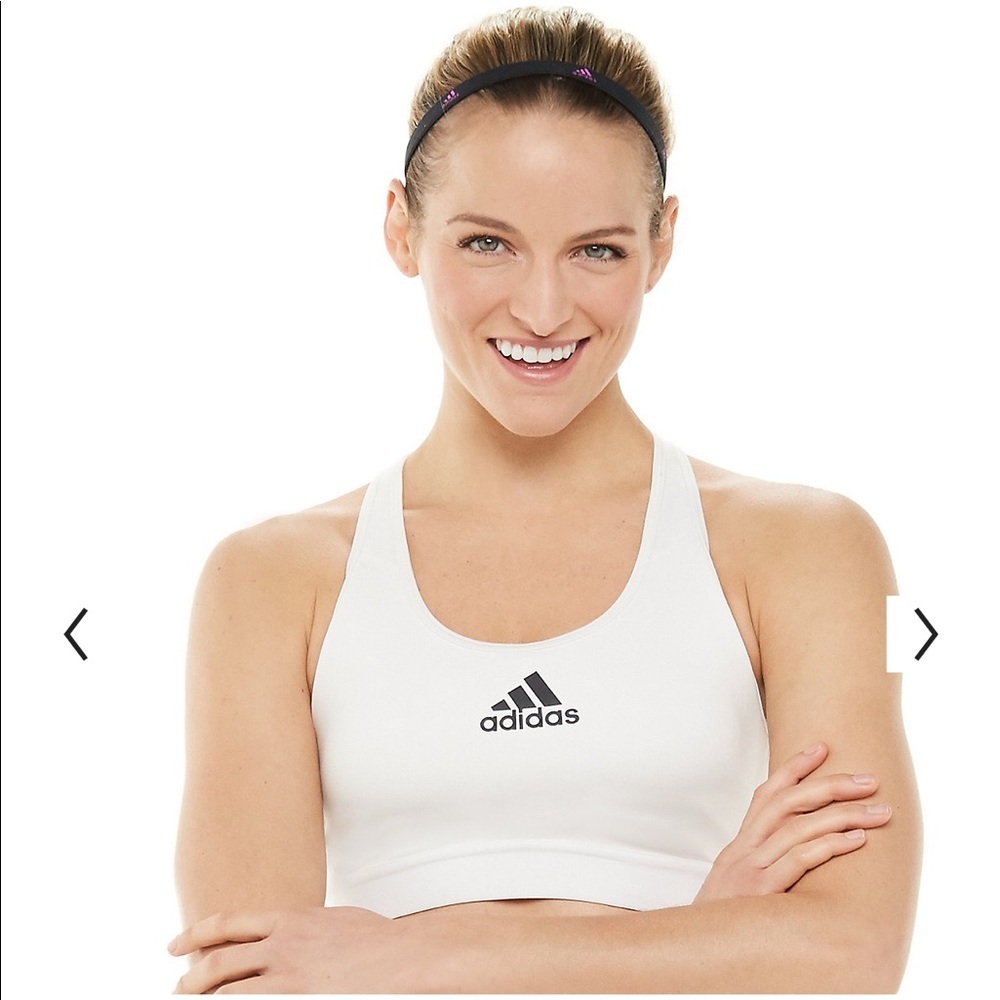 adidas Medium Support Sports Bra - Picture 2 of 5